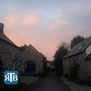 Kervézennec au levé du Soleil