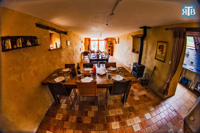 Salle de reception de la Maison d'hôte Rezkibilou